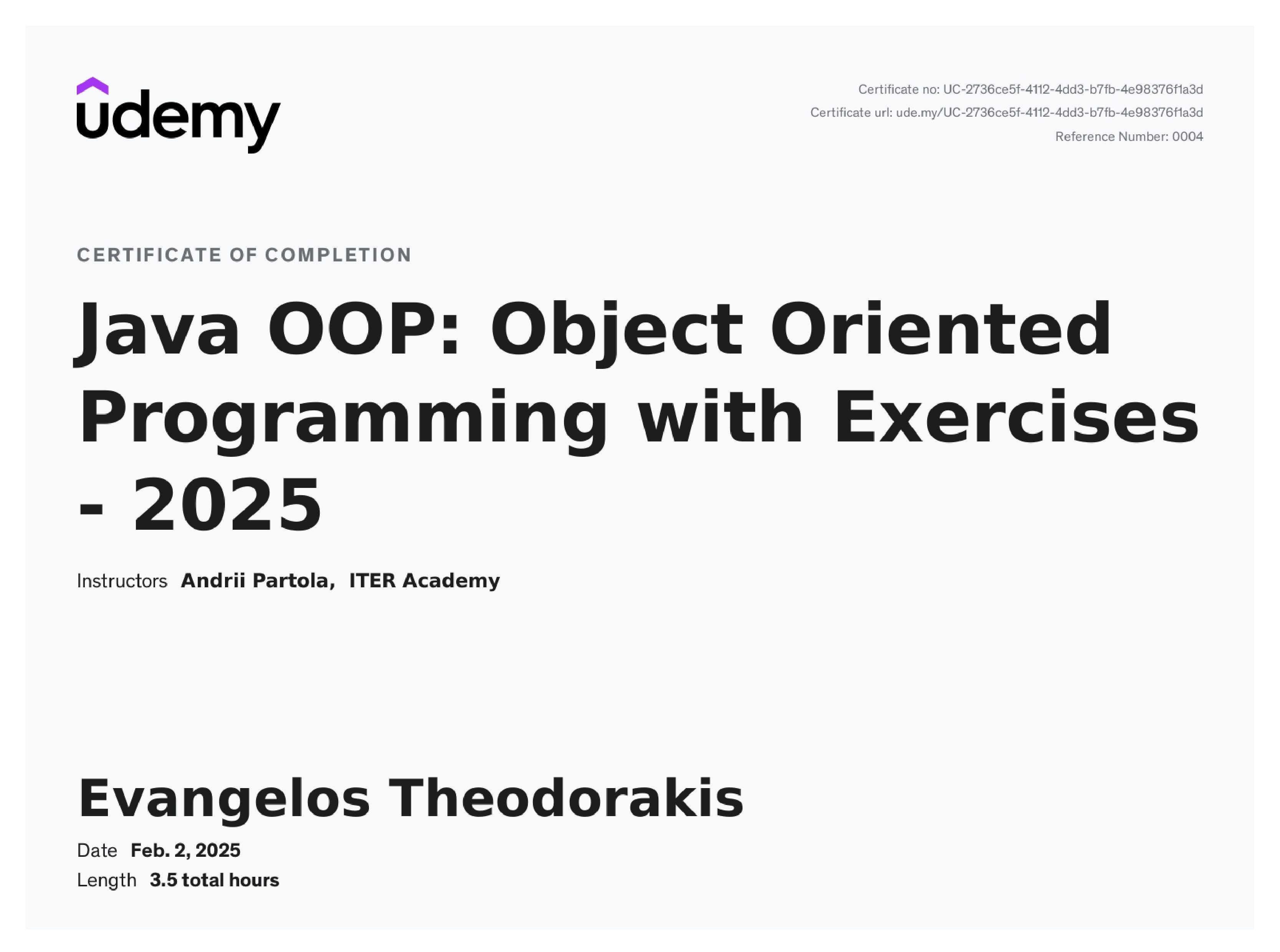 Java OOP